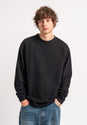 Raw-Longsleeve black Vorderansicht