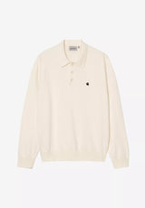 Carhartt WIP Madison Polo-Shirt cinnerus-black – Vorderansicht