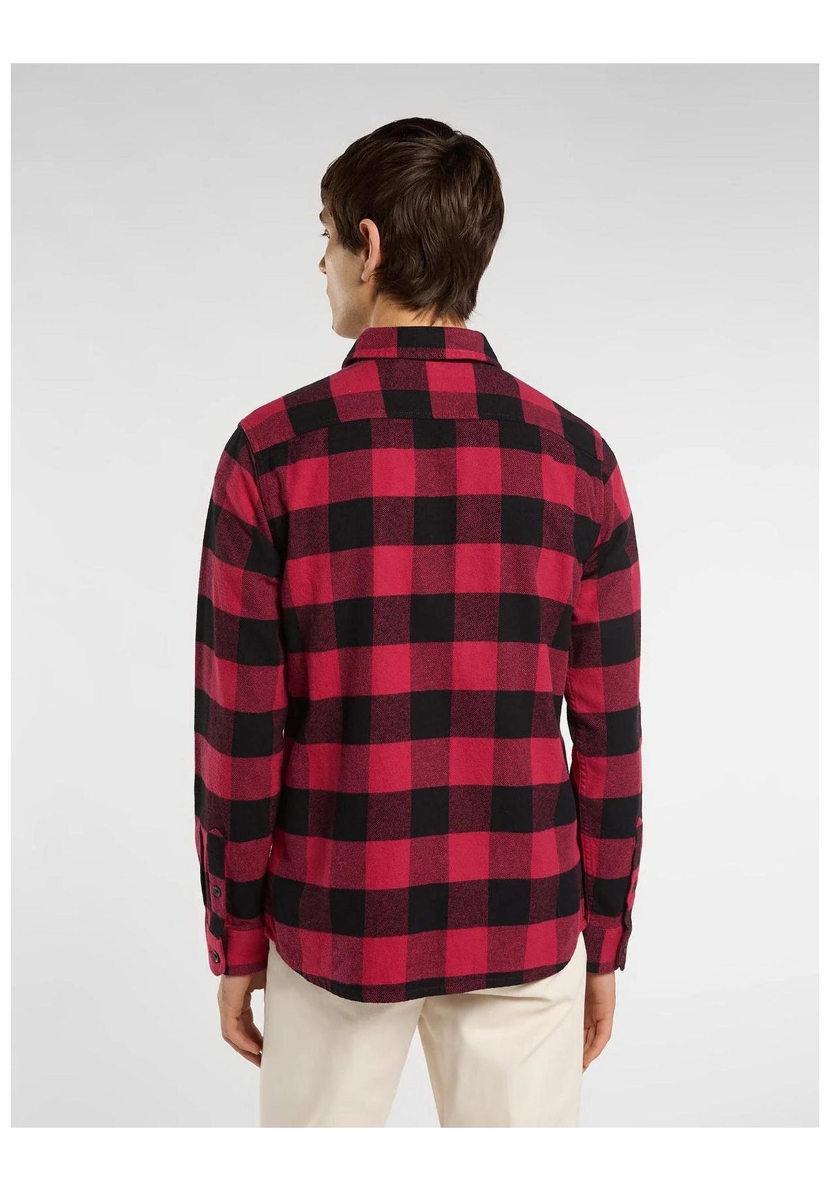 Dickies Sacramento Hemd-Langarm deepclaret – Rückenansicht