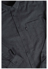 Reell Nordic Hemd-Langarm black – Detailansicht 1