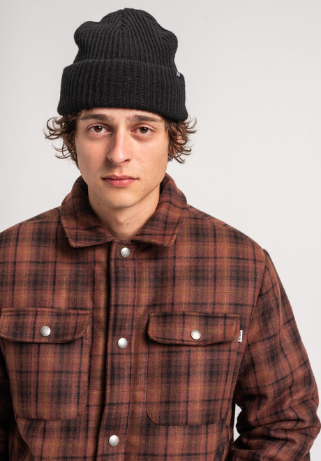 TITUS Thage Übergangsjacke darkbrown checked – Detailansicht 1