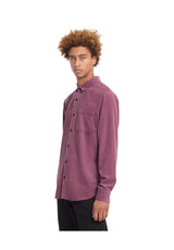 Volcom Zander Hemd-Langarm orchid – Vorderansicht