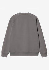 Carhartt WIP Chase Sweatshirt porphyry-gold – Rückenansicht