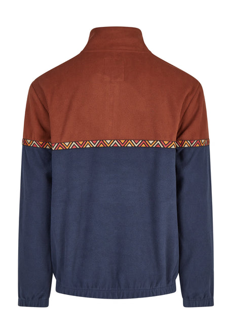 iriedaily Monte Noe Troyer Sweatshirt darkrum – Rückenansicht