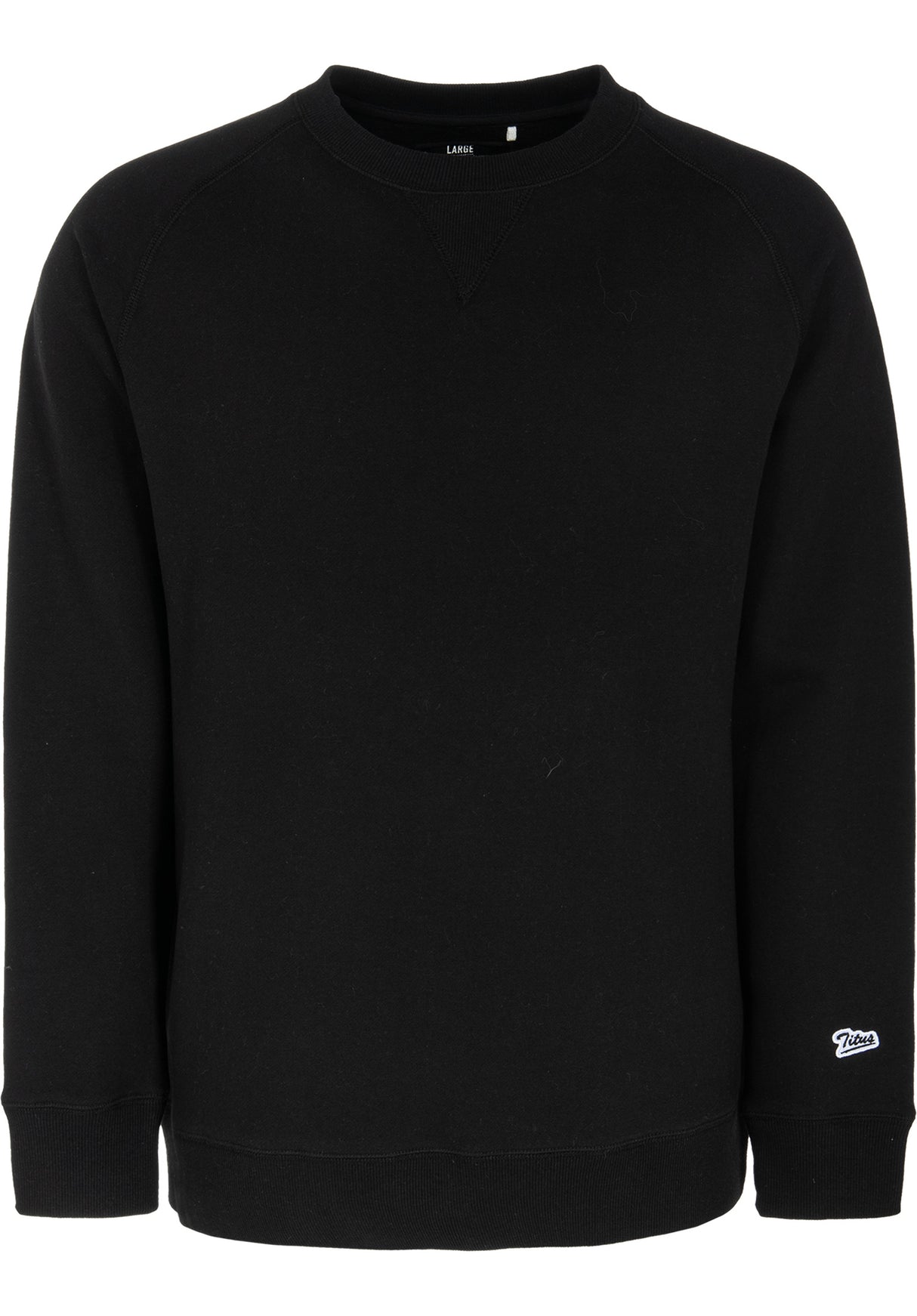 Script Crewneck black Unteransicht
