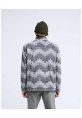 Billabong Boundary Mock Neck Sweatshirt pewter – Rückenansicht