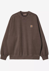 Carhartt WIP Vista Sweatshirt tobaccogarmentdyed – Vorderansicht