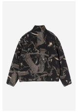 W' Elliot High Neck Liner camofeathertreeblack-black Vorderansicht