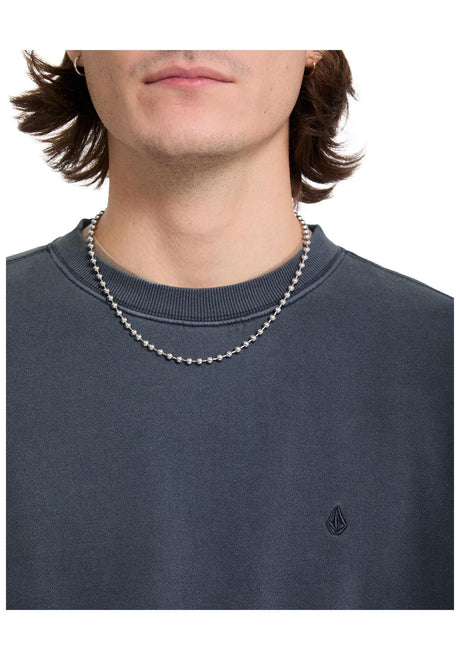 Volcom Single Stone PW Crew Sweatshirt stormblue – Unteransicht