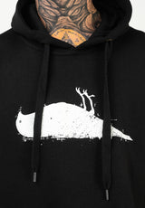 Atticus Bird Hoodie black-white – Ansicht 3