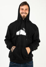 Atticus Bird Hoodie black-white – Ansicht 2