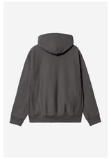 Hooded American Script graphite Rueckenansicht