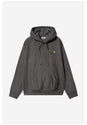 Hooded American Script raven Vorderansicht
