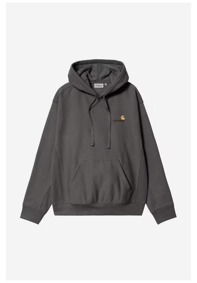 Hooded American Script raven Vorderansicht