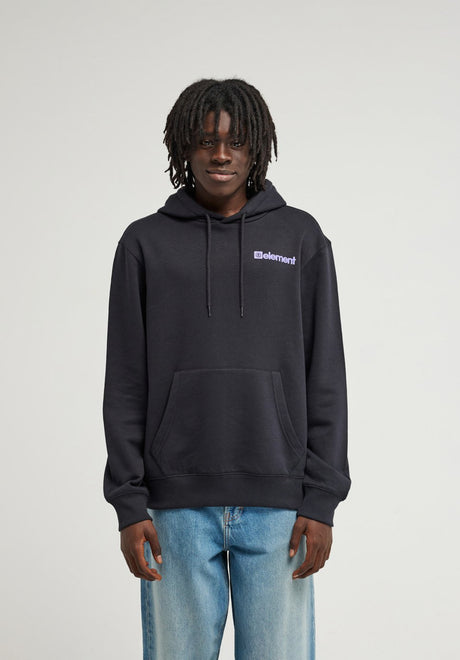 Element Joint Hoodie flintblack – Rückenansicht
