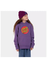 Santa-Cruz Youth Classic Dot Hoodie freshpurple – Vorderansicht