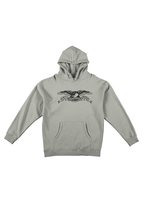 Anti Hero Basic Eagle Hoodie cement-black – Vorderansicht