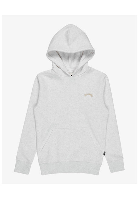 Billabong Arch Po Hoodie oatmealheather – Vorderansicht