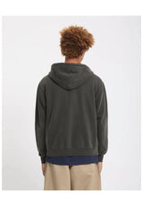 Volcom Single Stone Zip Zip-Hoodie rinsedblack – Rückenansicht