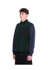 Volcom Muzzer Fuzzar Vest Weste scarab – Rückenansicht