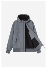 Hooded Sail Jacket styx-white Rueckenansicht