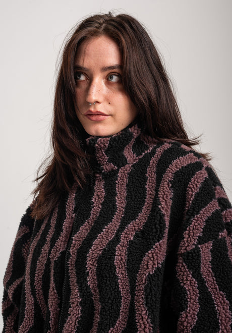 TITUS Nieva Übergangsjacke black-striped – Detailansicht 2