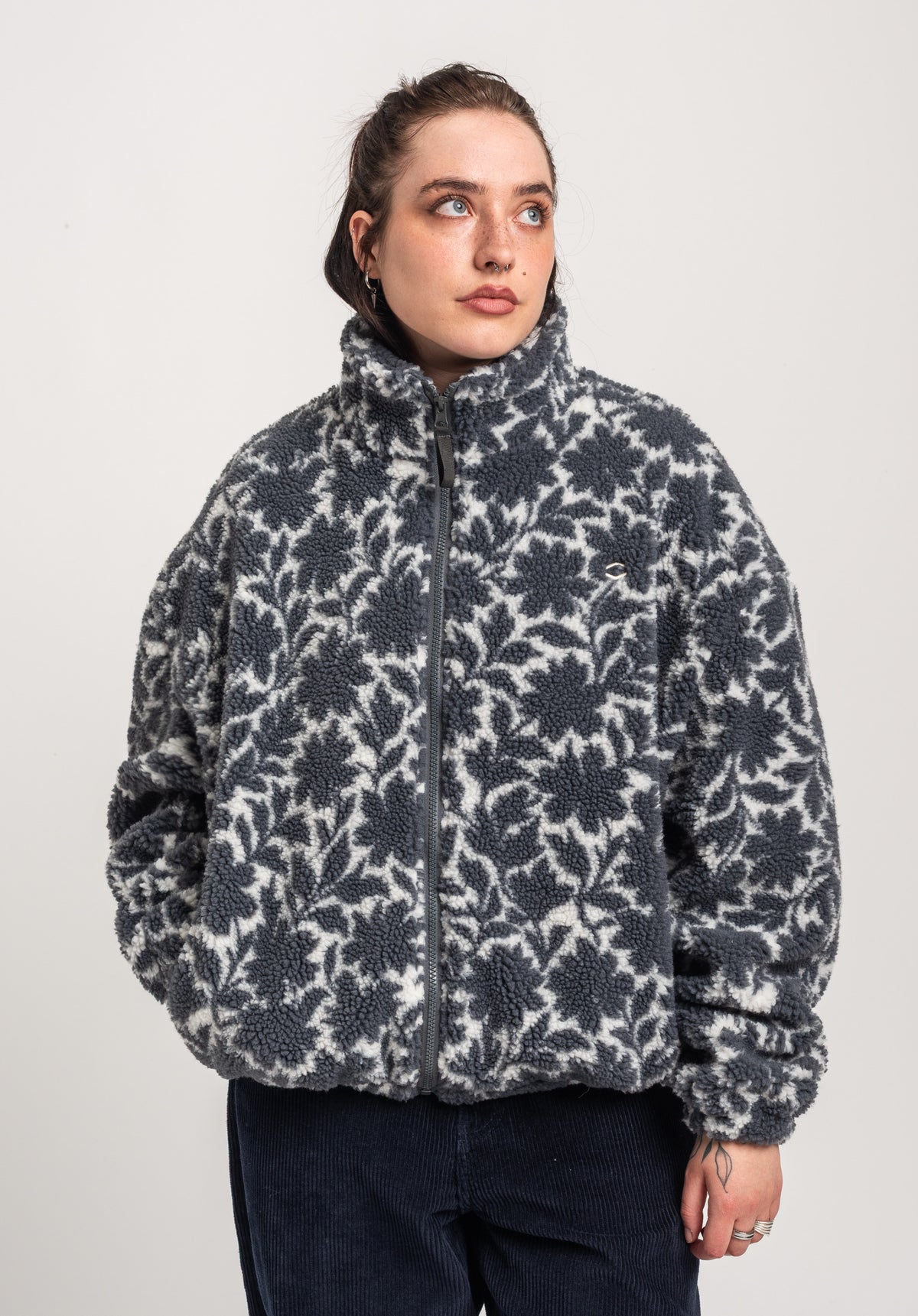TITUS Nieva Übergangsjacke offwhite-greyblue – Detailansicht 1