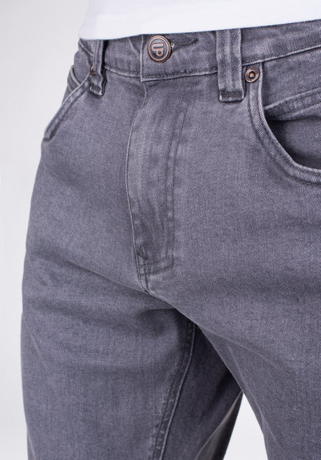 TITUS Taper Fit Jeans stonegrey – Detailansicht 1