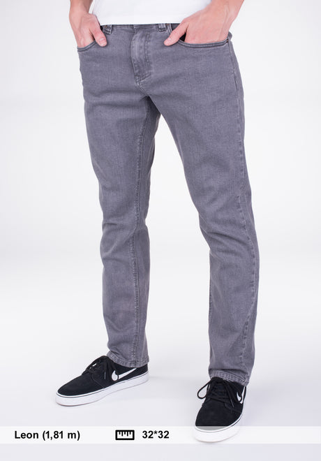 TITUS Taper Fit Jeans stonegrey – Vorderansicht
