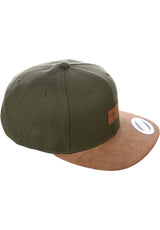 Reell Suede Cap Cap darkolive – Detailansicht 2