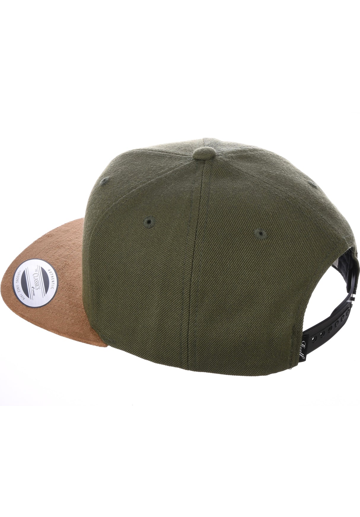 Reell Suede Cap Cap darkolive – Rückenansicht
