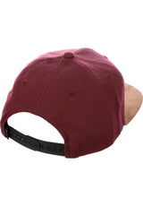 Reell Suede Cap Cap maroon – Detailansicht 1