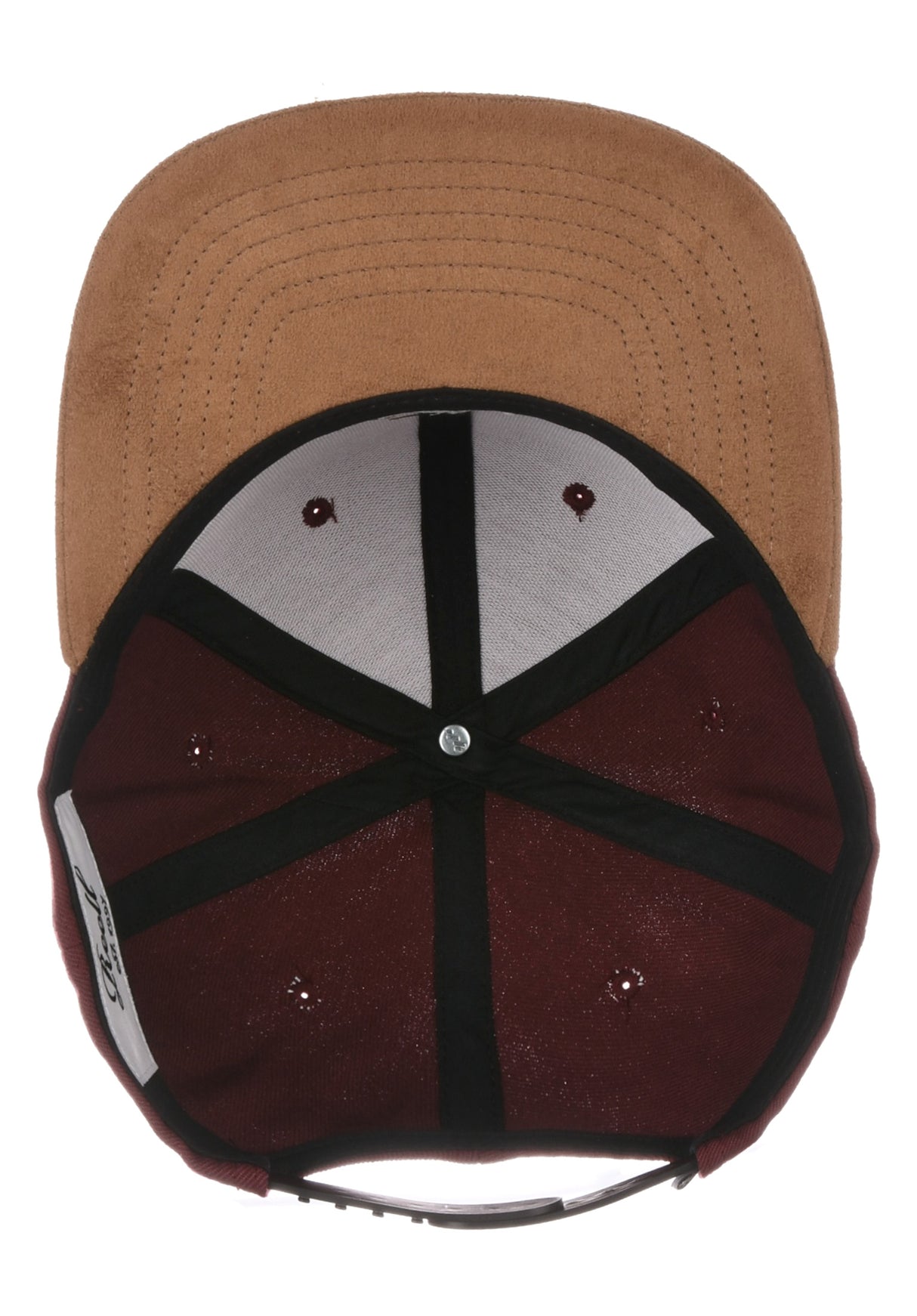 Reell Suede Cap Cap maroon – Oberansicht