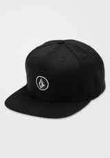Volcom Quarter Twill Cap rinsedblack – Vorderansicht