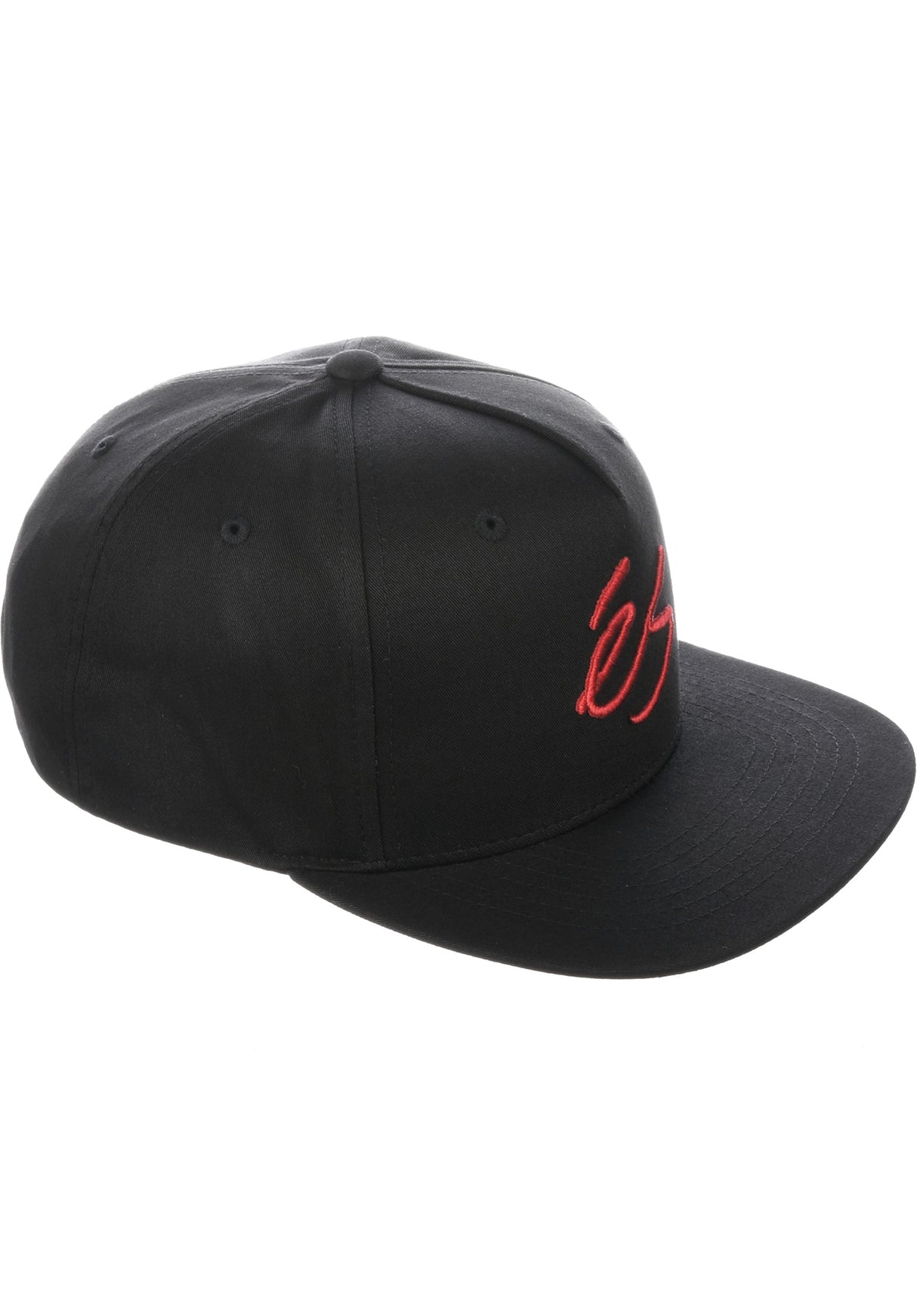 Script Snapback black-red Closeup2