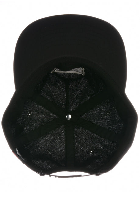 Pig Head Unstructured Cap black – Oberansicht