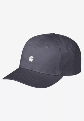 Madison Logo Cap shadypurple-white Vorderansicht