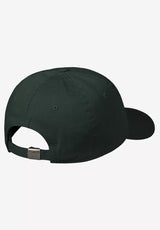 Madison Logo Cap darkscarab-white Rueckenansicht