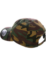 Dad Camp Cap Circle Pin camouflage Rueckenansicht