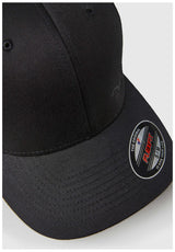 Cleptomanicx Flex Cap black – Detailansicht 1