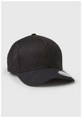 Cleptomanicx Flex Cap black – Vorderansicht