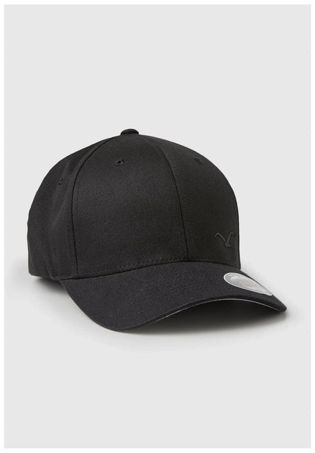 Cleptomanicx Flex Cap black – Vorderansicht