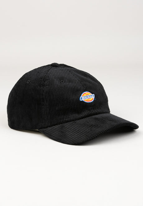 Dickies Hardwick Cord Cap black – Vorderansicht