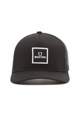 Brixton Alpha Block X C MP Mesh Cap Cap black-black – Rückenansicht