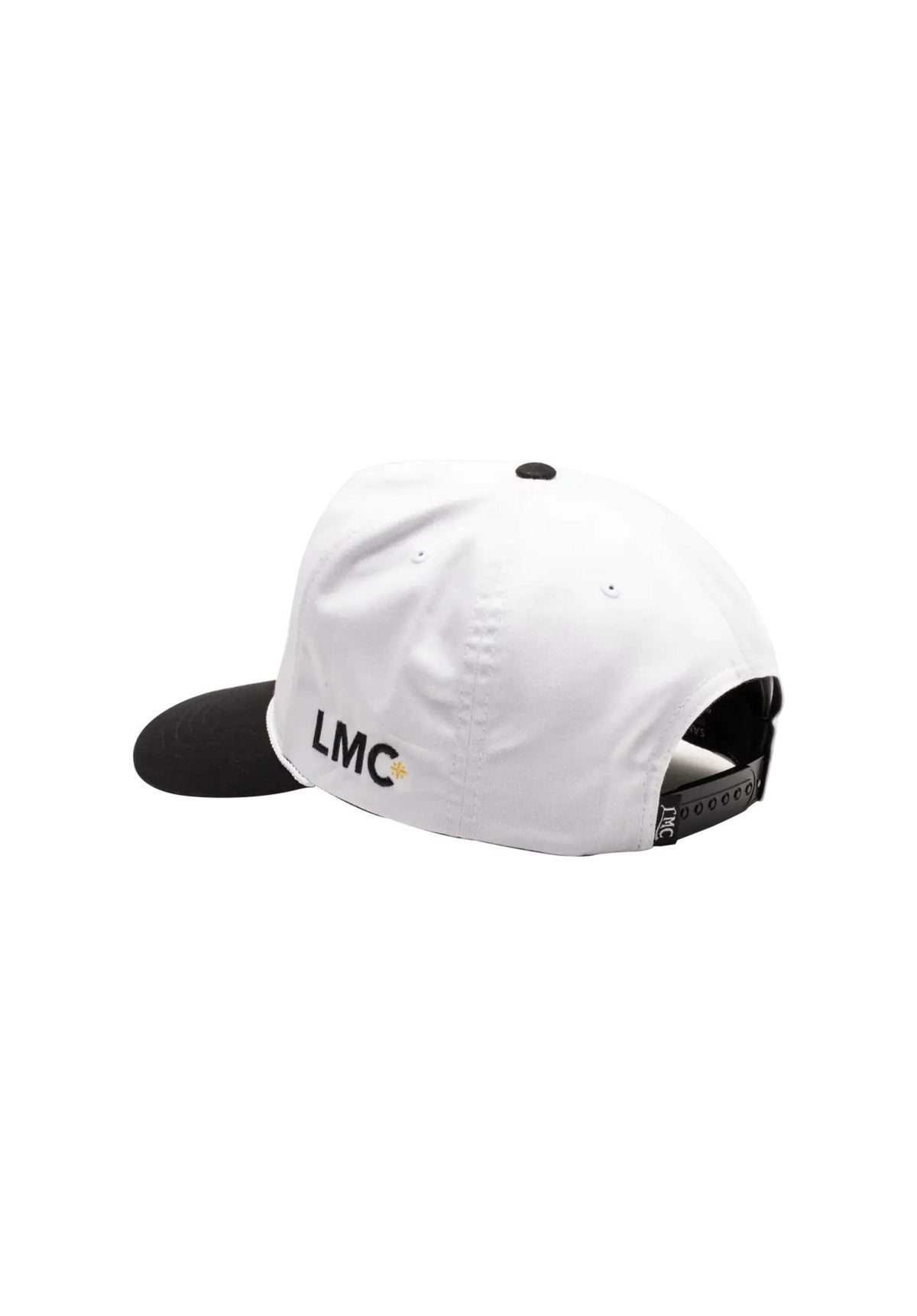 Loser-Machine x Mooneyes Gearhead Cap white-black – Rückenansicht