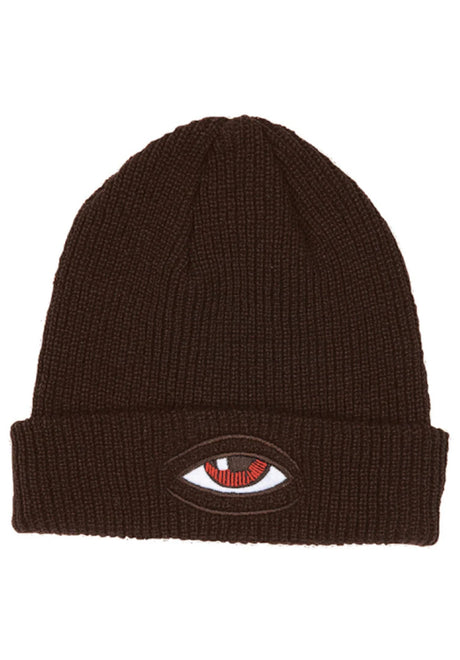 Toy-Machine Sect Eye Dock Mütze brown – Vorderansicht