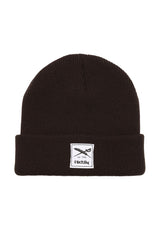 iriedaily Smurpher Heavy Mütze darkcoffee – Vorderansicht
