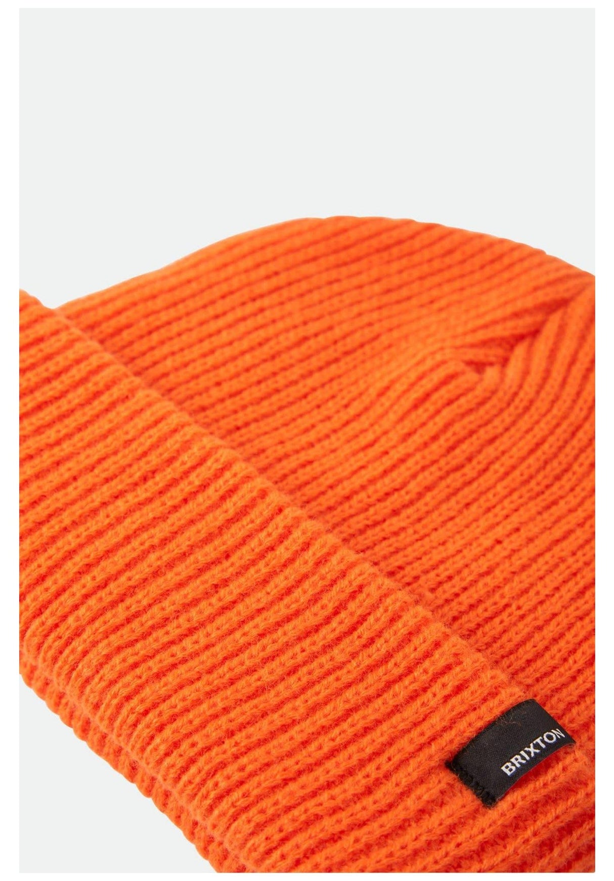 Brixton Heist Chunky Mütze bright-orange – Rückenansicht