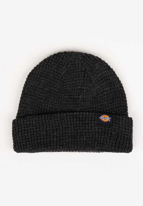 Dickies Woodworth Waffle Mütze black – Vorderansicht