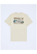 Billabong Range T-Shirt oatmeal – Vorderansicht